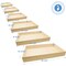 Unfinished Wood Nesting Trays, with Handles and without Handles, 6-set, Crafts & Home | Woodpeckers
